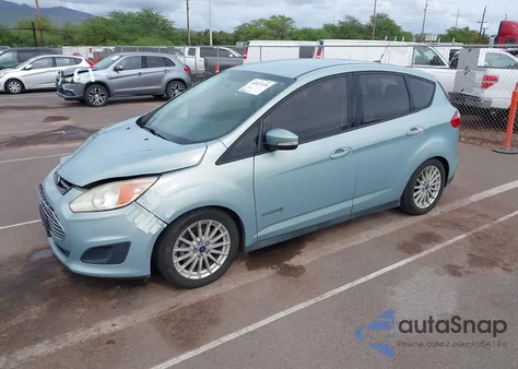 2013 Ford C-Max Hybrid Se z USA, uszkodzony, nr VIN 1FADP5AU4DL550436